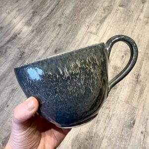 Stor Cappuccino kop Blå