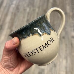 BEDSTEMOR Blå Buede kop