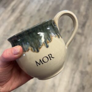 MOR Blå Buede kop