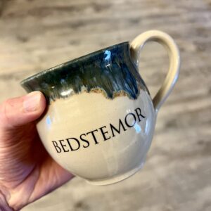 BEDSTEMOR Blå Buede kop