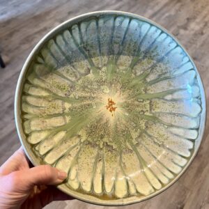 Lille Grøn unika skål