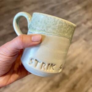 Unika  STRIK og DRIK LYSEBLÅ